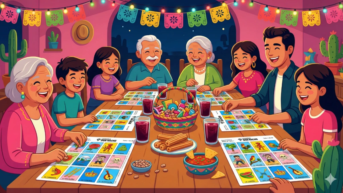 Cómo organizar la noche de lotería perfecta en casa