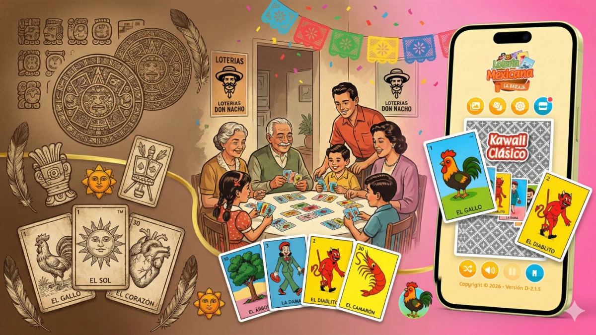Historia de la Lotería Mexicana: de los aztecas a tu celular